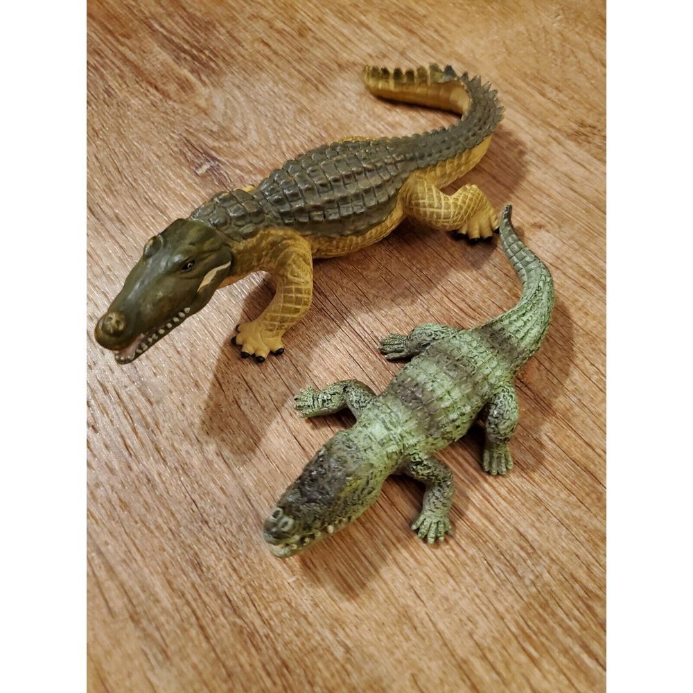 Schleich & Safari Mixed Lot Model Crocodile Alligator‎ Figures
